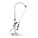 Καταιωνιστήρας επιτοίχιος 2 οπών με βρύση