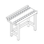 Ραουλιέρα εισόδου-εξόδου 1100mm - Image 2