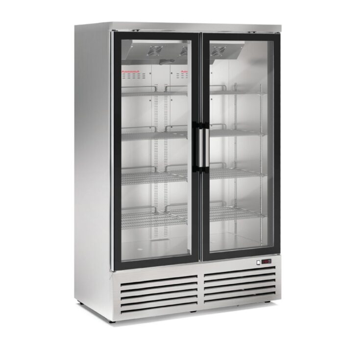 acm-120-1200x1200-2020-gray-2 Βιτρίνα κατάψυξης διπλή με ανοιγόμενες πόρτες ACM120 - Image 1