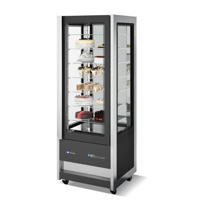 cristal-tower-75-black-1200x1200-2020 Βιτρίνα συντήρηση πανοραμική CRISTAL TOWER 75 RV TN BLACK - Image 1