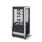 Βιτρίνα κατάψυξη πανοραμική  CRISTAL TOWER 75LH RV TB/TN BLACK