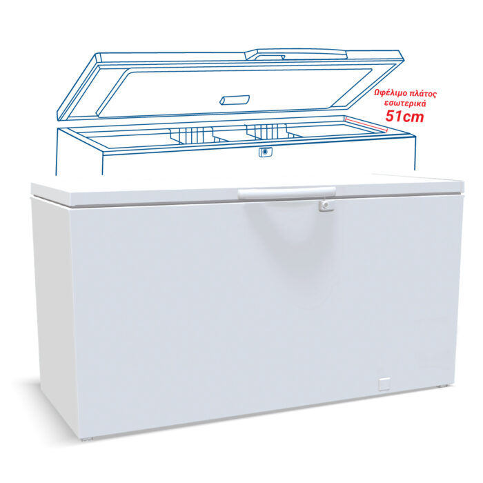 Καταψύκτης - Mπαούλο D500 DF Pro - Image 2