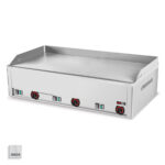 Πλατώ ηλεκτρικό τριπλό λείο χρωμίου - Image 2