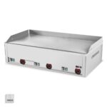 Πλατώ ηλεκτρικό τριπλό λείο χρωμίου