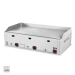 Πλατώ αερίου τριπλό λείο χρωμίου - Image 2