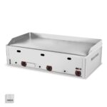 Πλατώ αερίου τριπλό λείο χρωμίου