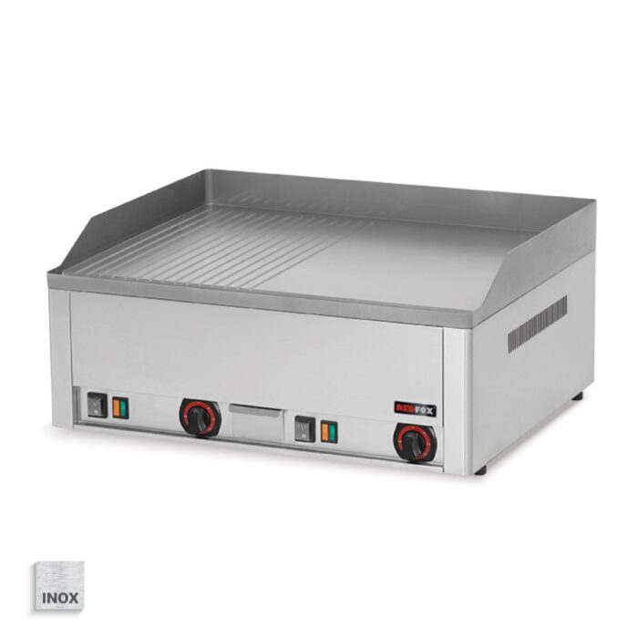 fthr-60-e-1200x1200-2020-2 Πλατώ ηλεκτρικό διπλό 1/2 λείο 1/2 ραβδωτό - Image 1