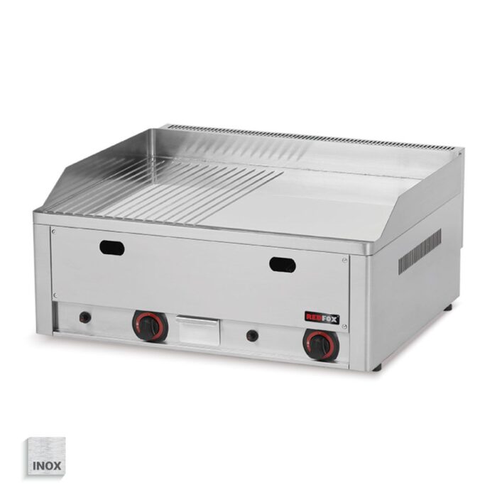 fthrc-60-g-1200x1200-2020-2 Πλατώ αερίου διπλό 1/2 λείο 1/2 ραβδωτό FTHR 60 G - Image 1