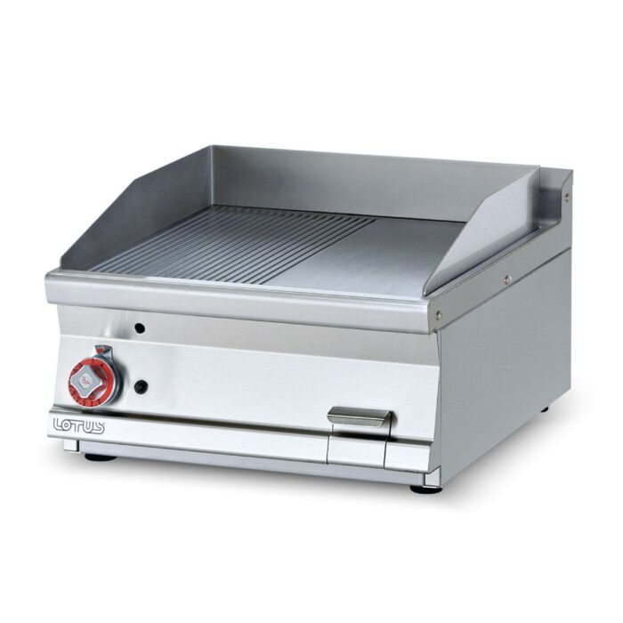 Πλατώ αερίου μεσαίο 1/2 λείο 1/2 ραβδωτό - Image 1