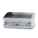 Πλατώ αερίου διπλό 1/2 λείο 1/2 ραβδωτό