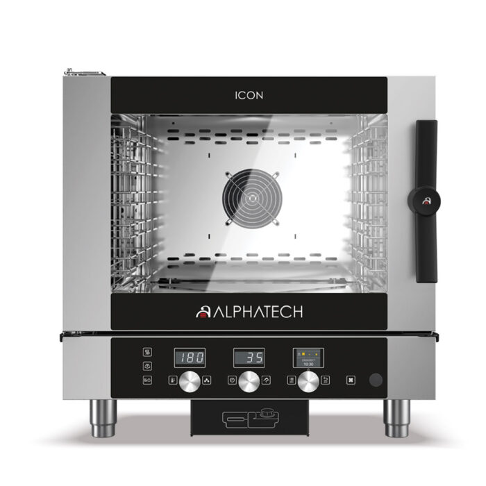 icgt-051-alphatech-1200x1200-2020-2 Φούρνος Icon αερίου 5 θέσεων ηλέκτρονικός - Image 2