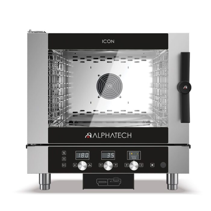icgt-051-alphatech-1200x1200-2020-2 Φούρνος Icon αερίου 5 θέσεων ηλέκτρονικός - Image 1