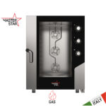 Φούρνος κυκλοθερμικός αερίου 10 θέσεων με υγραντήρα - Image 2