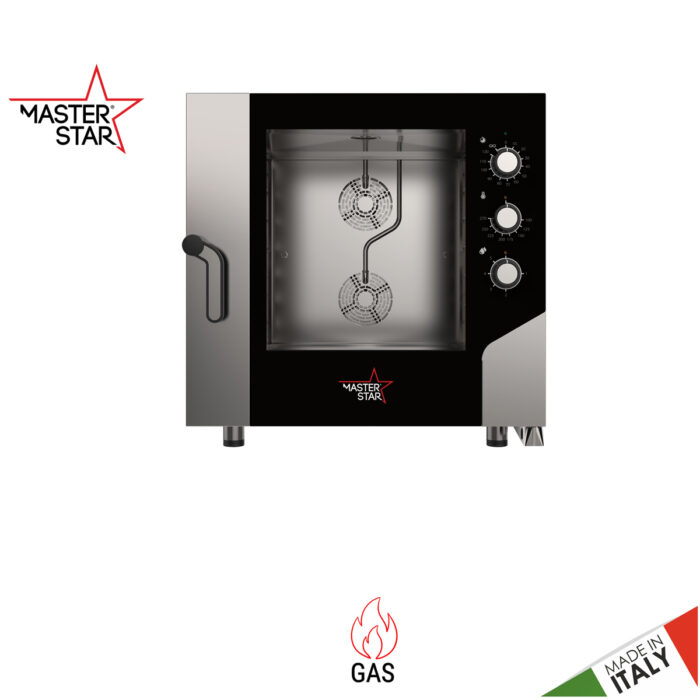 masterstar_616_gs_web Φούρνος κυκλοθερμικός αερίου 6 θέσεων με υγραντήρα - Image 2