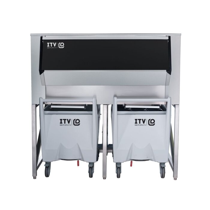 scd400_px_igguqhz4g0ic2ws8 Αποθήκη για παγομηχανή με 2 καρότσια - Image 1