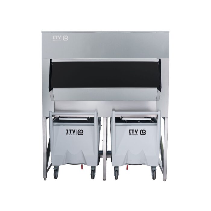 scd600_px_ilk9mmjqvk4rdcmx Αποθήκη για παγομηχανή με 2 καρότσια - Image 1