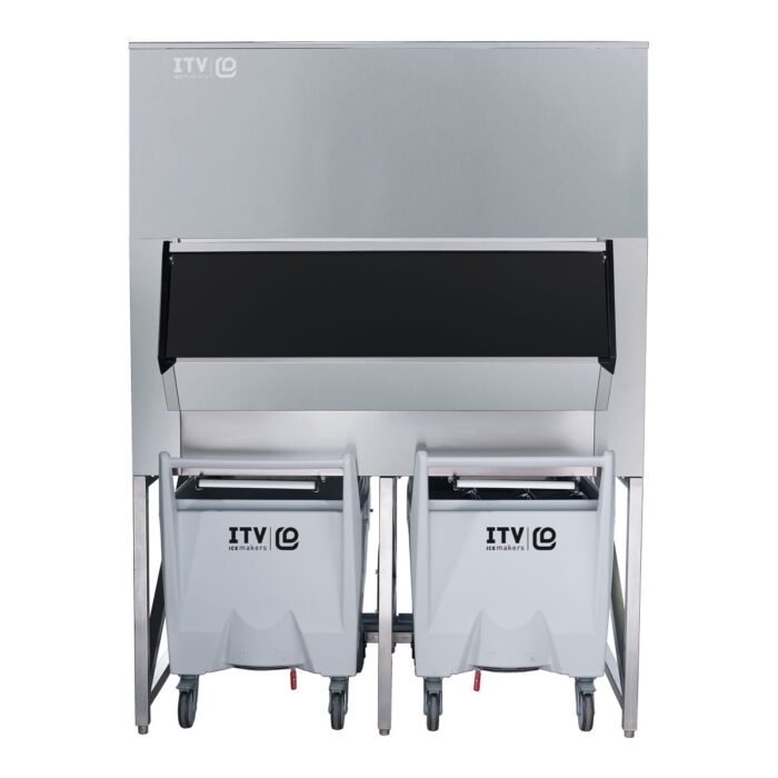 Αποθήκη για παγομηχανή με 2 καρότσια - Image 1