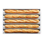 Ταψί αντικολλητικό αλουμινίου για μπαγκέτες - Image 2