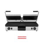 Τοστιέρα διπλή ραβδωτή