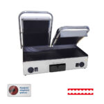 Τοστιέρα διπλή κεραμική ραβδωτή - Image 2