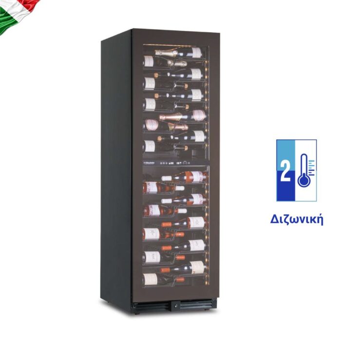 Βιτρίνα κρασιών 2 θερμοκρασιών CW 180 G2TB - Image 1