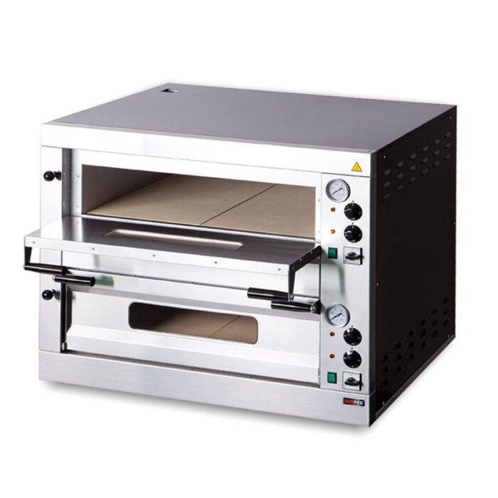 web-1-e8-1000x1000 Φούρνος πίτσας διώροφος 8 Χ Ø33cm , έως 450˚C - Image 1