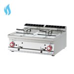 Φριτέζα αερίου διπλή 13+13 lt