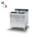 Φριτέζα αερίου επιδαπέδια διπλή 25+25 lt - Image 2