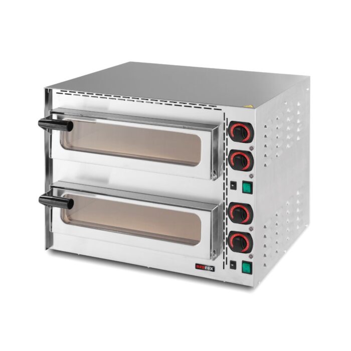 web-1-fp-68-r-1000x1000 Φούρνος πίτσας διώροφος 2 Χ Ø35cm , έως 300˚C - Image 1