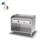 Πλατώ επιδαπέδιο ηλεκτρικό τριπλό λείο χρωμίου