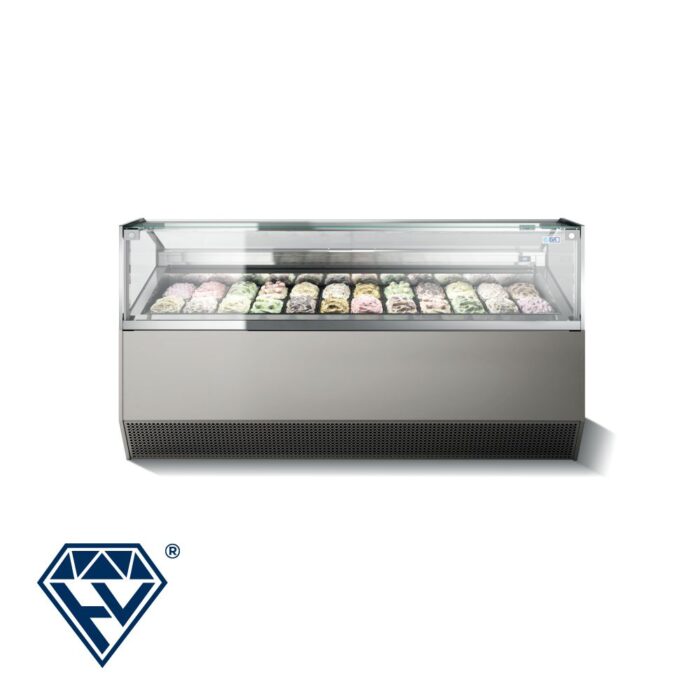 Βιτρίνα παγωτού 18 γεύσεων  SUPERCAPRI 170 (H135) - Image 1