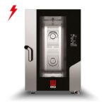 Φούρνος κυκλοθερμικός 11 θέσεων GN 1/1 απευθείας ψεκασμού με ενσωματωμένο πλύσιμο