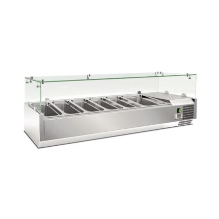 Βιτρίνα Set up μήκους 1500 mm για GN RWX 1500