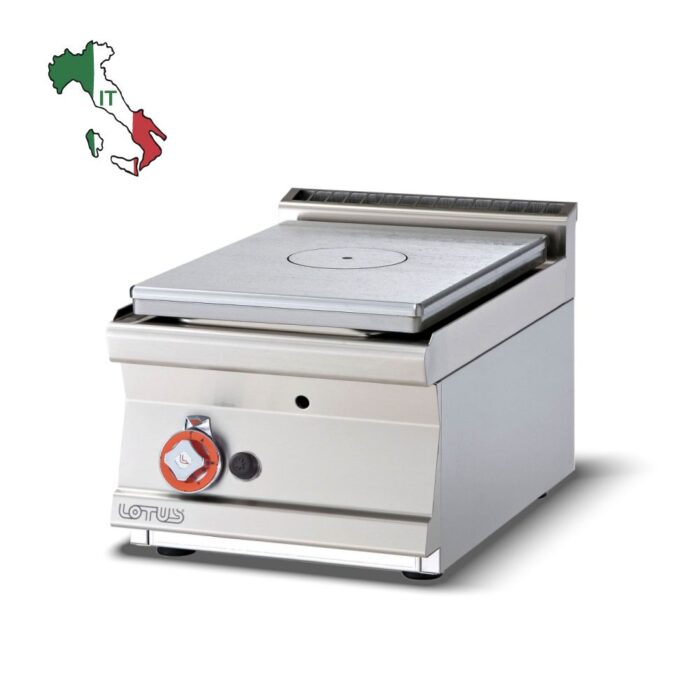 Κουζίνα αερίου με ενιαία πλάκα hot top - Image 1