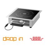 Επαγωγική εστία ηλεκτρονική εντοιχιζόμενη