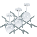 Χώρισμα για 36 Ποτήρια Ø73 Giados