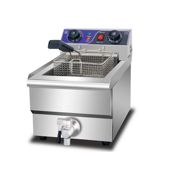 Φριτέζα Ηλεκτρική Τριφασική Μονή 10lt FRYST10 - Image 1