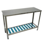 Τραπέζι Inox VEG126 | 120x60x65cm