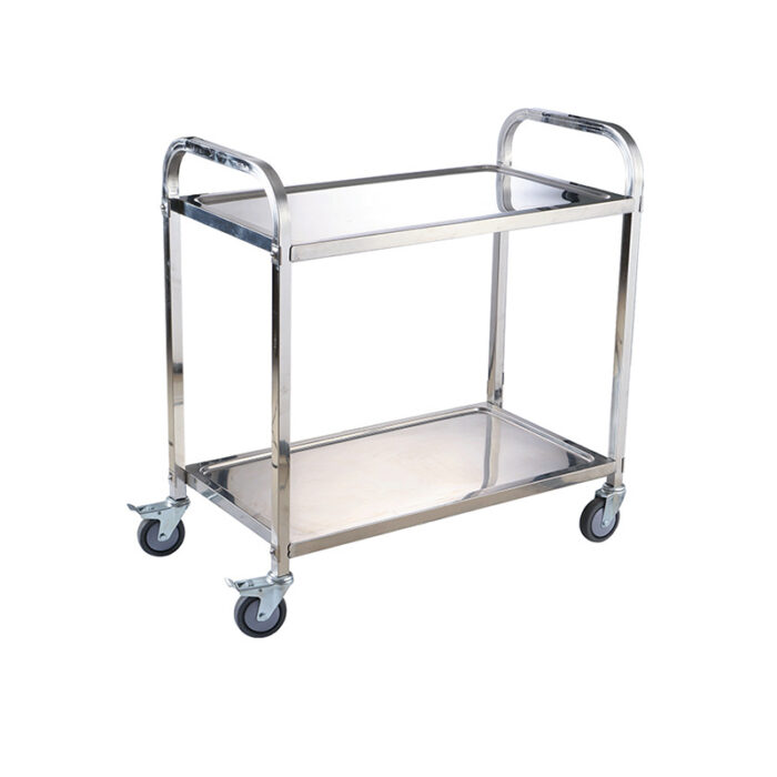 1647333355_0_VE14X_WEB Τρόλεϊ Σερβιρίσματος Inox 2 επιπέδων VE14X - Image 1
