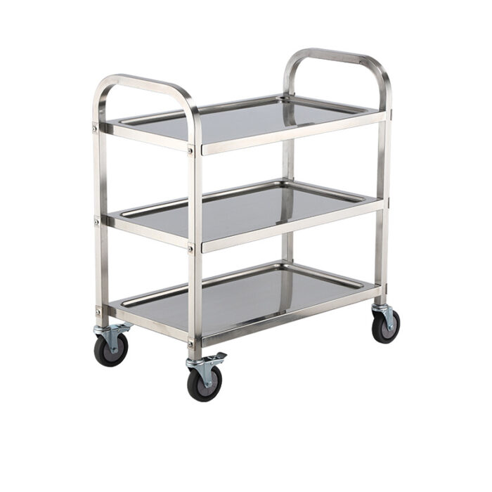 Τρόλεϊ Σερβιρίσματος Inox 3 επιπέδων VE11X - Image 1
